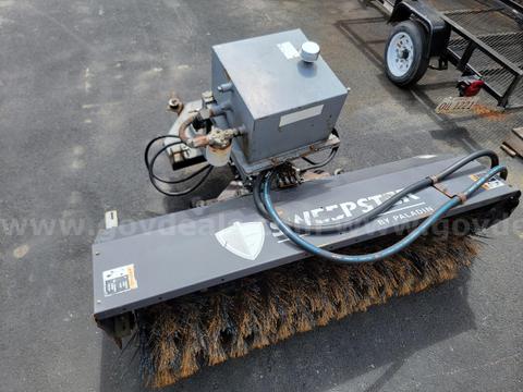 Sweepster Brush with Kubota F-Series Mount