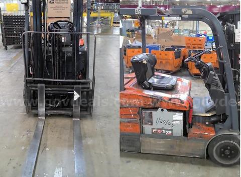 Toyota 7FBEU15 Forklift without battery - Operational - # TX2