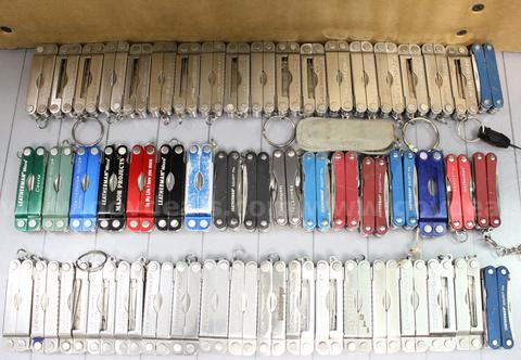 Approximately 6 lbs. of Assorted Leatherman MINI Multi-tools, #34841