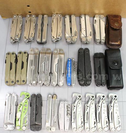 Approximately 10 lbs. of Assorted Leatherman Multi-tools, #34896