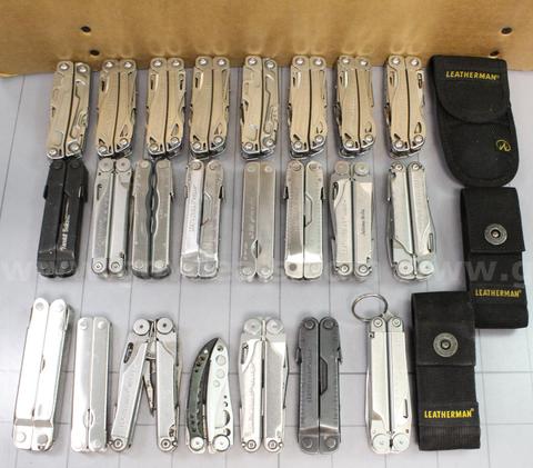 Approximately 10 lbs. of Assorted Leatherman Multi-tools, #34897