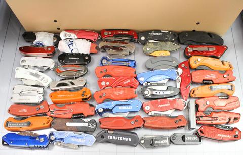 Approximately 11 lbs. of Assorted Box Cutters/Utility Knives, #35291