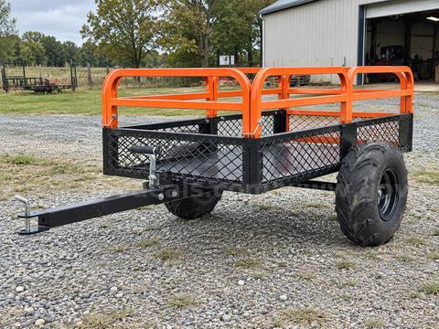 Free Shipping NEW Heavy Duty ATV Dump Trailer 1500 lb Capacity 15 cu ft Tow Behind