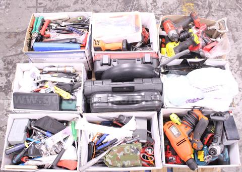 1 Skid of Assorted Hand Tools/Power Tools/Knives/Multi-tools/Etc., #35421, **PICK UP ONLY**SKID NOT INCLD*