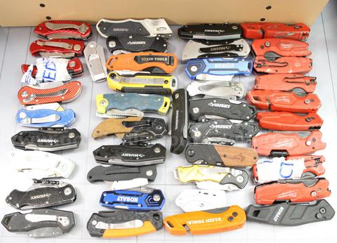 Approximately 11 lbs. of Assorted Box Cutters/Utility Knives, #35292