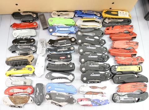 Approximately 11 lbs. of Assorted Box Cutters/Utility Knives, #35293