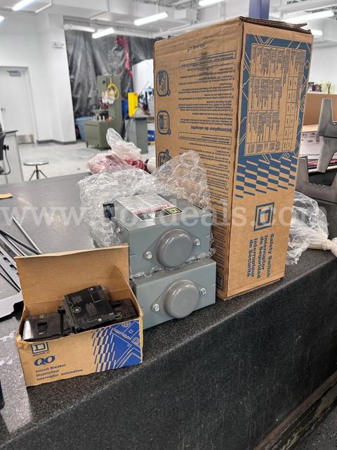 Square D Circuit breakers/safety switches