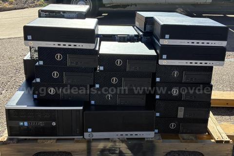GROUP OF 32 ea COMPUTER TOWERS