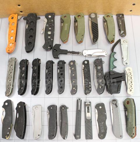 Approximately 6 lbs. of Assorted CRKT Knives, #34873