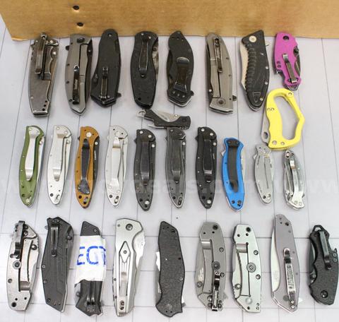 Approximately 6 lbs. of Assorted Kershaw Knives, #34876