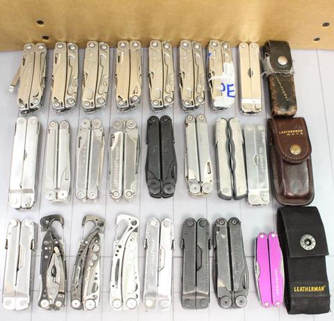 Approximately 10 lbs. of Assorted Leatherman Multi-tools, #34900