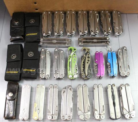 Approximately 10 lbs. of Assorted Leatherman Multi-tools, #35020