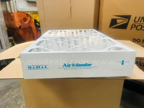 HVAC Air Filters (Size: 16X25X4) 8 Cases with 6 Filters Per Case