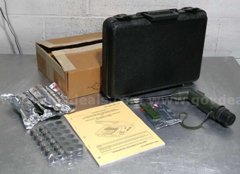 LOT OF (90) - NEW Chemical Agent Alarm Air Sampler Kit