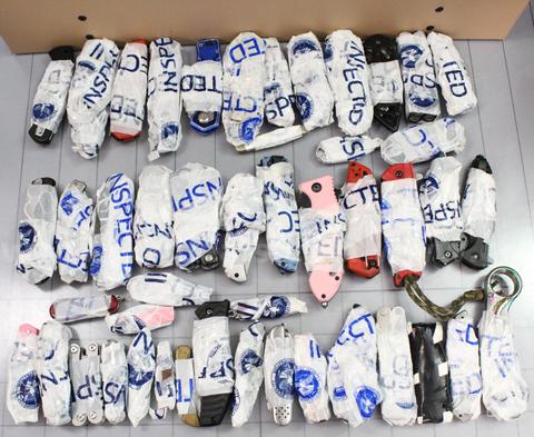 Approximately 10 lbs. of Assorted Taped Items,  #35694