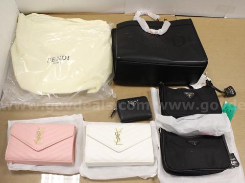 Approximately 9 lbs. of Assorted Brand-name Bags/Purses,  #35644