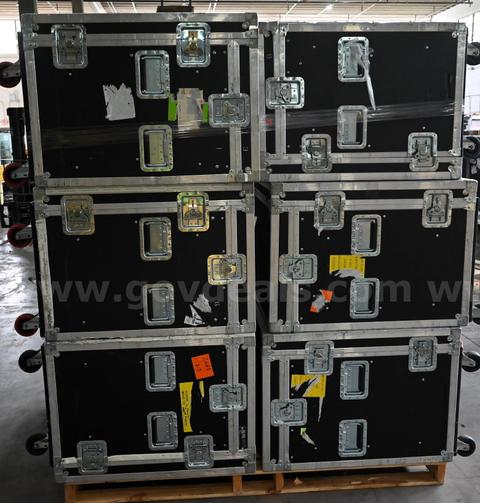 Lot of (6) Industrial Road Cases