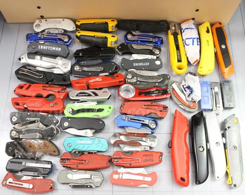Approximately 11 lbs. of Assorted Box Cutters/Utility Knives, #35368