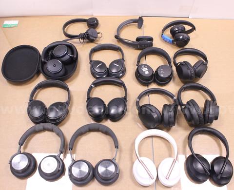 Approximately 9 lbs. of Brand-name Headphones/Asst. Electronics, #35428
