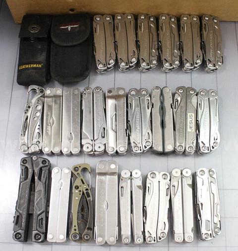 Approximately 10 lbs. of Assorted Leatherman Multi-tools, #35148