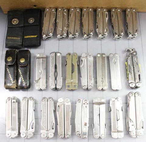 Approximately 10 lbs. of Assorted Leatherman Multi-tools, #35149