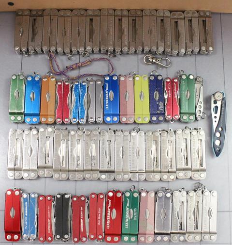 Approximately 6 lbs. of Assorted Leatherman MINI Multi-tools, #35790