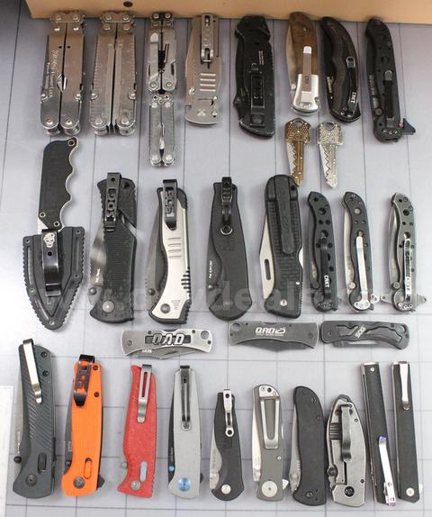 Approximately 6 lbs. of Assorted CRKT & SOG Knives, #35795