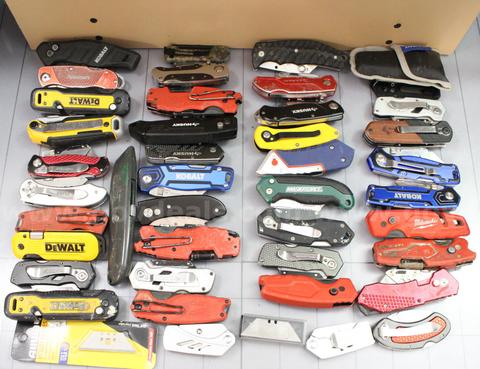 Approximately 11 lbs. of Assorted Box Cutters/Utility Knives, #35370