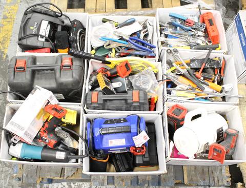 1 Skid of Assorted Hand Tools/Power Tools/Knives/Multi-tools/Etc., #35468, **PICK UP ONLY**SKID NOT INCLD*