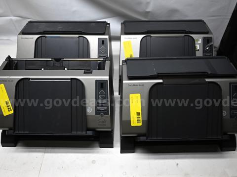 Lot of (4) Xerox Documate 4440 Document Scanner