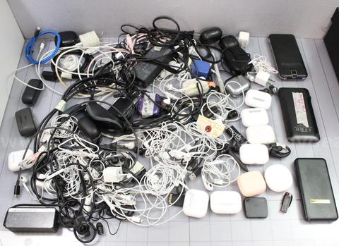 Approximately 8 lbs. of Misc. Electronics/Access./Etc., #35593