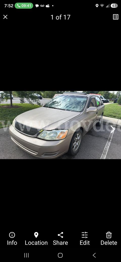 2002 Toyota Avalon XL