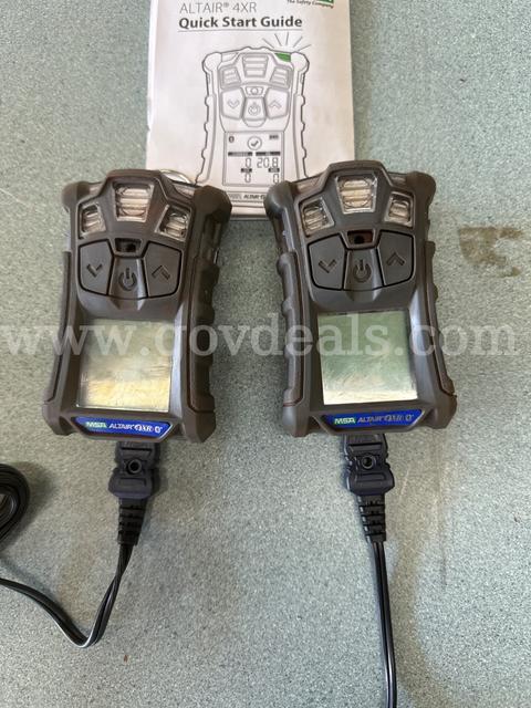MSA Altair 4X Multigas Detector 2 Units with MSA GX2 Calibration MSA