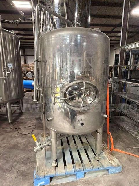 GW Kent 4 BBL Stainless Steel Mash Tun Tank 125 Gallon Brewery