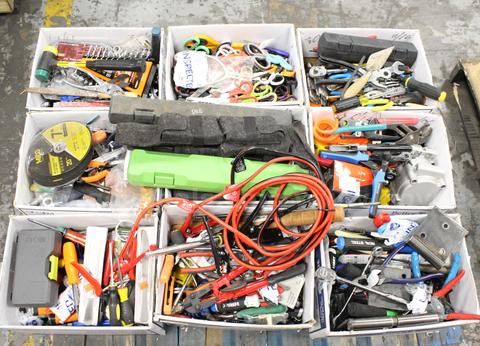1 Skid of Assorted Hand Tools/Power Tools/Knives/Multi-tools/Etc., #35470, **PICK UP ONLY**SKID NOT INCLD*