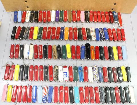 Approximately 6 lbs. Assorted SMALL Victorinox/Swiss Army Knives, #34881