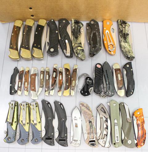 Approximately 6 lbs. of Assorted BUCK Knives, #34886