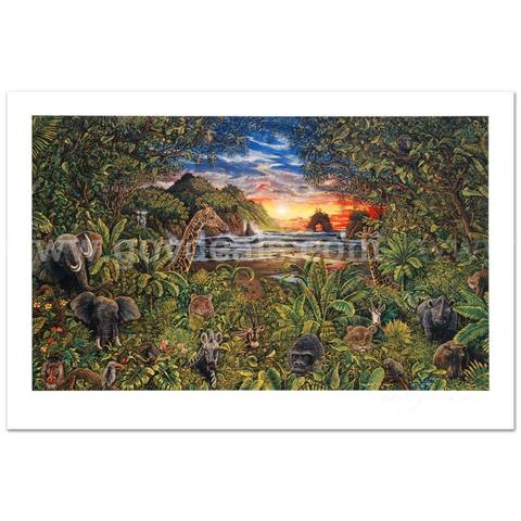 Robert Lyn Nelson, "Faces of Africa" Limited Edition Fine Art