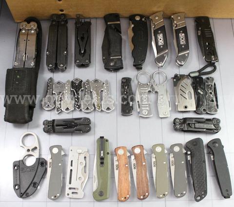 Approximately 6 lbs. of Assorted SOG Knives/etc., #35054