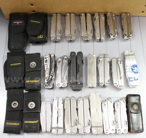 Approximately 10 lbs. of Assorted Leatherman Multi-tools, #35150