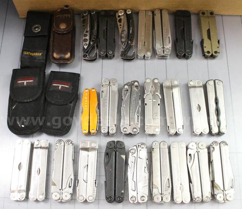 Approximately 10 lbs. of Assorted Leatherman Multi-tools, #35151
