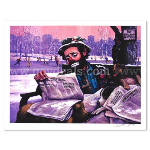 Barry Leighton-Jones, "Frozen Assets" Limited Edition Fine Art