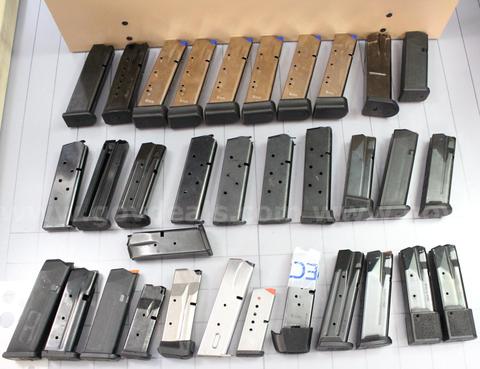 Assorted Gun Magazines/Parts/Etc., #35696, **PICK UP ONLY**  **SHIPPING NOT AVAILABLE**