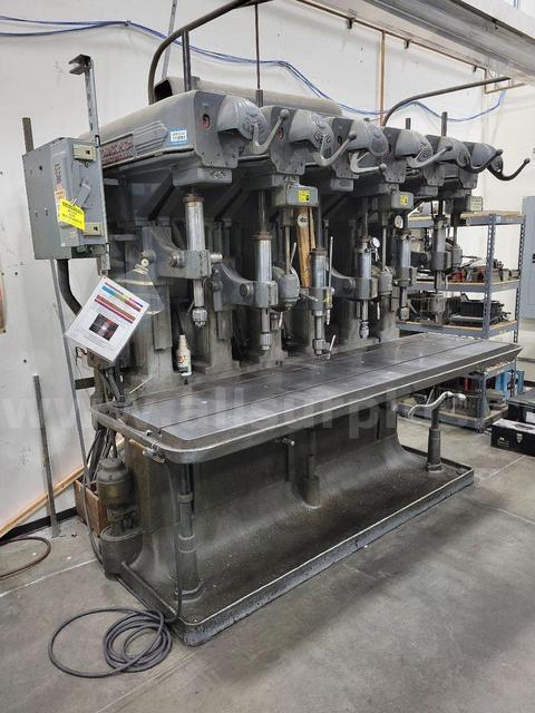 Fosdick Machne & Tool Co. 6-Head Gang Drill
