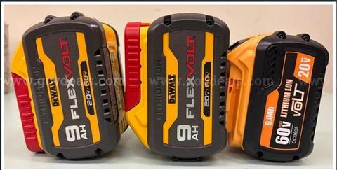 13 Various Replacement Batteries - for DeWalt 20V Max and Other Items