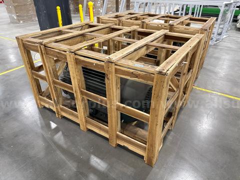 Toshiba 125 HP Industrial Electric Motor (New)