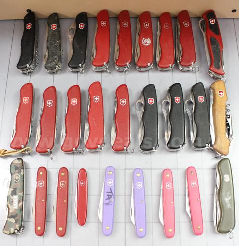 Approximately 6 lbs. Assorted Victorinox/Swiss Army  Knives, #35186