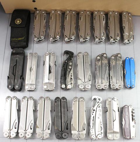 Approximately 10 lbs. of Assorted Leatherman Multi-tools, #35307