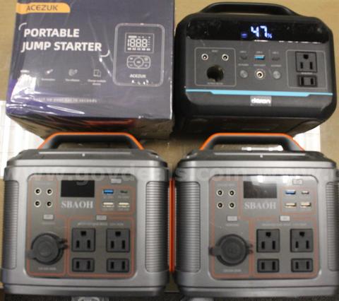 1 box of Assorted Batteries/Chargers/Etc., #35709 **PICK UP ONLY**