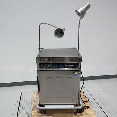Alto-Shaam Halo Heat Holding Cabinet - Mobile, 120V, SS W/ Heat Lamps